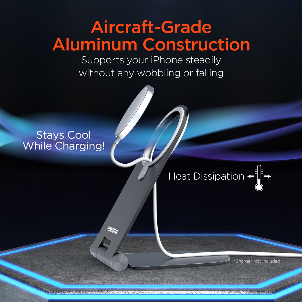 HyperGear MagView Stand for MagSafe-Compatible Chargers, Adjustable Angles
