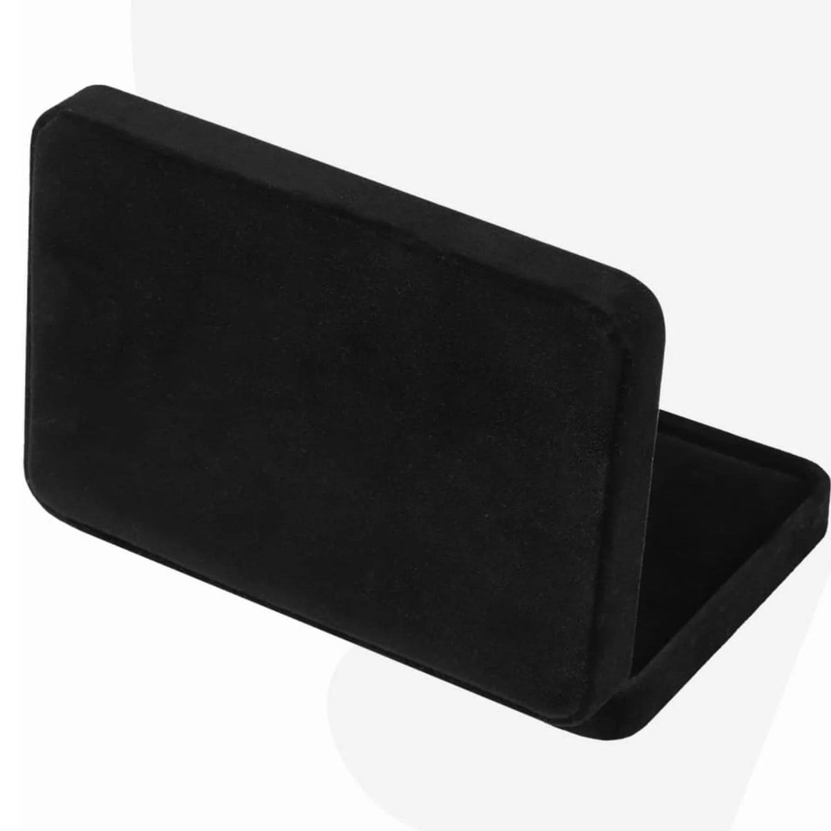 Black Velvet Jewelry Gift Box for Necklace, Ring and Earring Sets