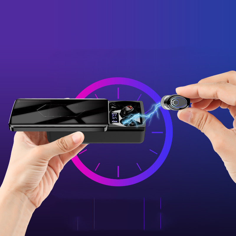 Bluetooth 5.1 Wireless Earbuds with LED Charging Case