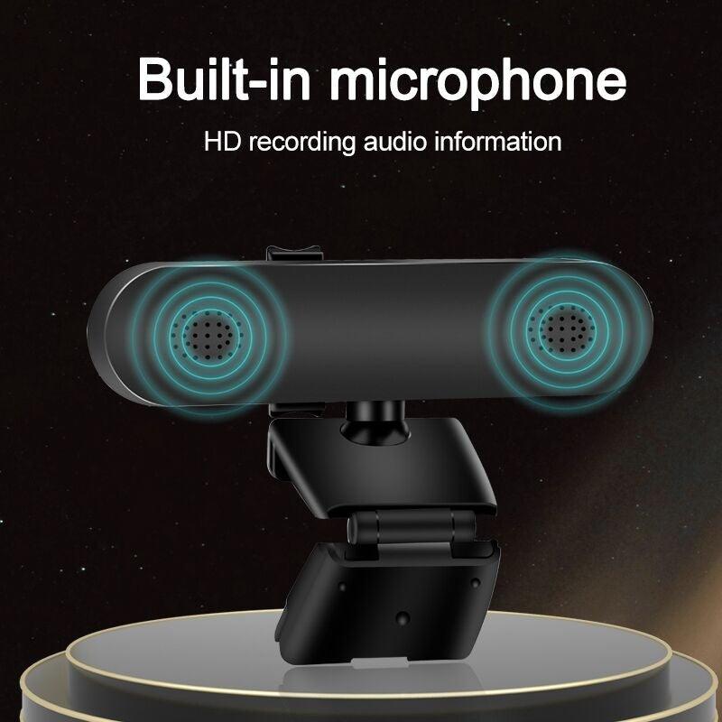 2K Autofocus USB Conference Webcam with Microphone