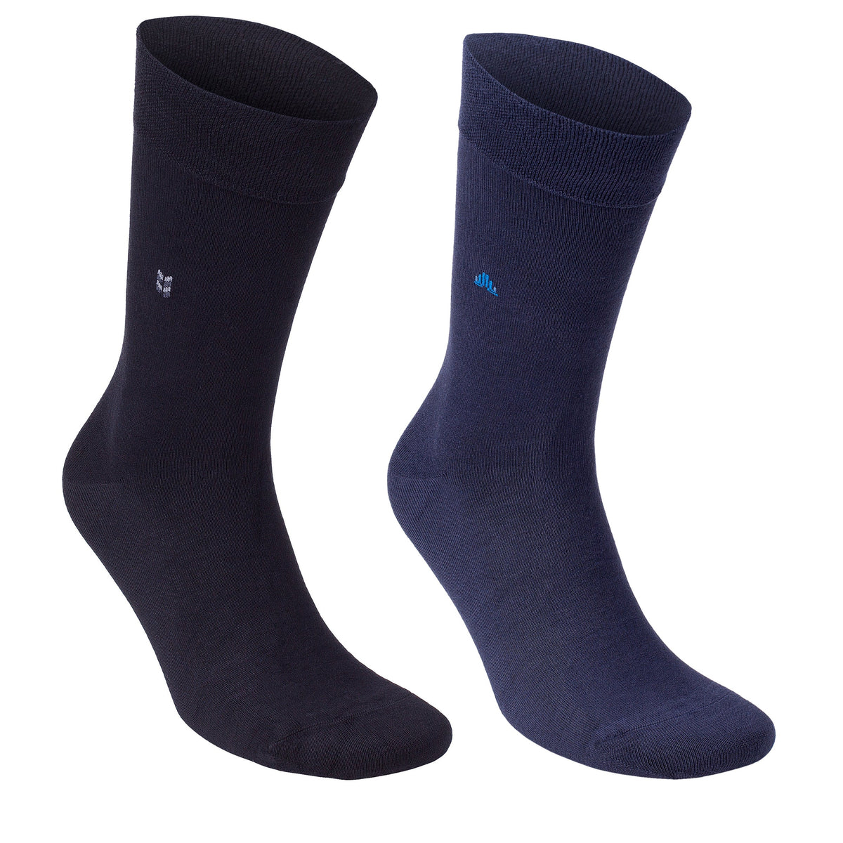 Men's bamboo dress socks 6-pack gift box in navy, slate, steel and brown