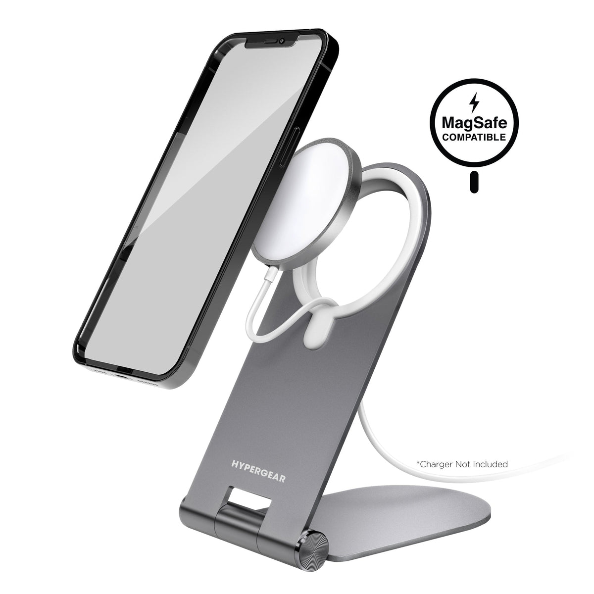 HyperGear MagView Stand for MagSafe-Compatible Chargers, Adjustable Angles