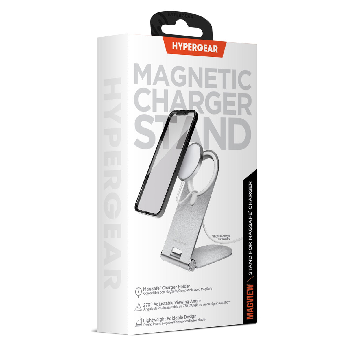 HyperGear MagView Stand for MagSafe-Compatible Chargers, Adjustable Angles