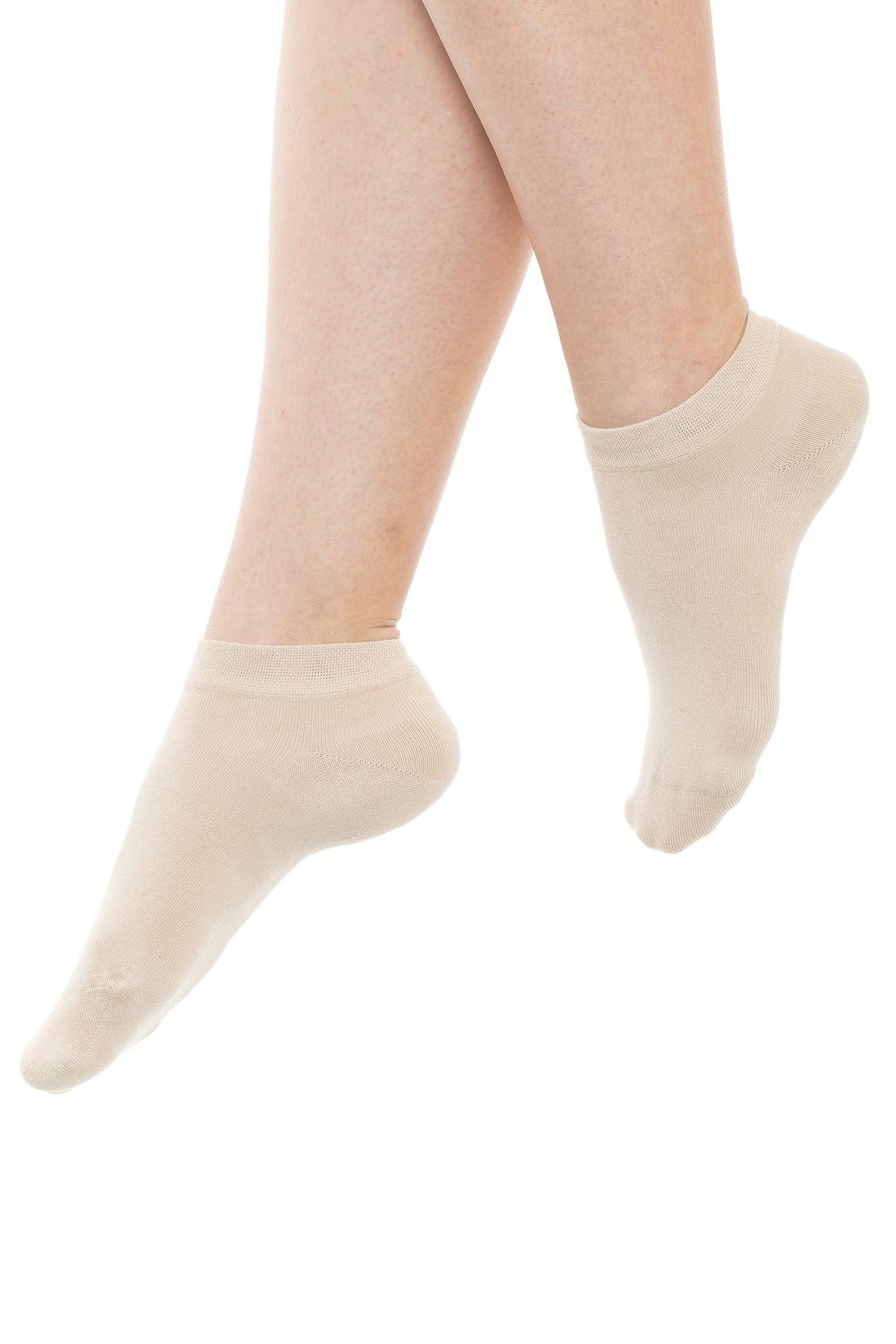 Women's bamboo ankle socks 8-pack gift box in warm neutrals