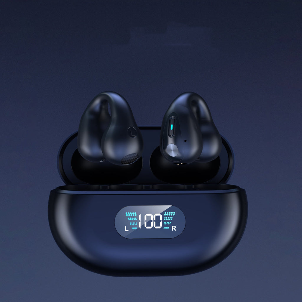 Ear-Clip Bluetooth 5.3 Wireless Earbuds with Touch Control