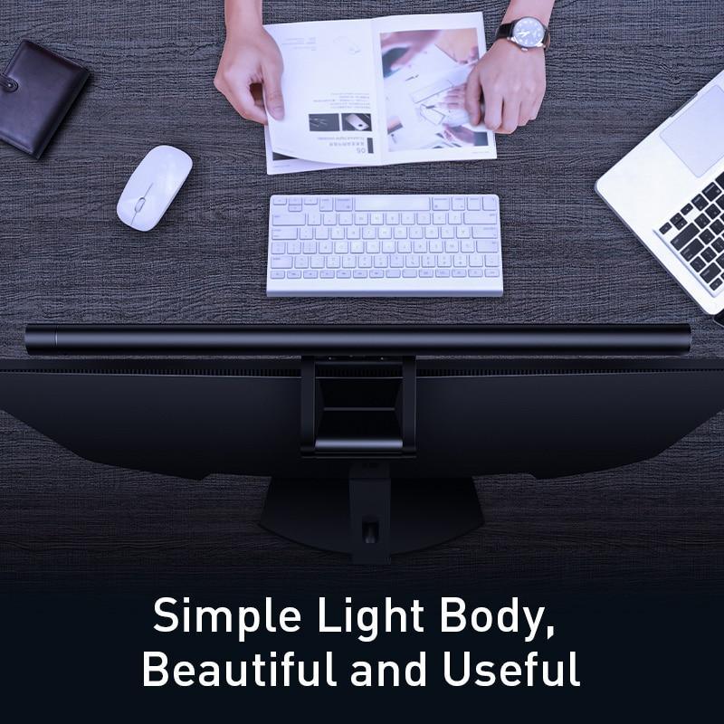STEVVEX LED Monitor Screen Bar Light, Black