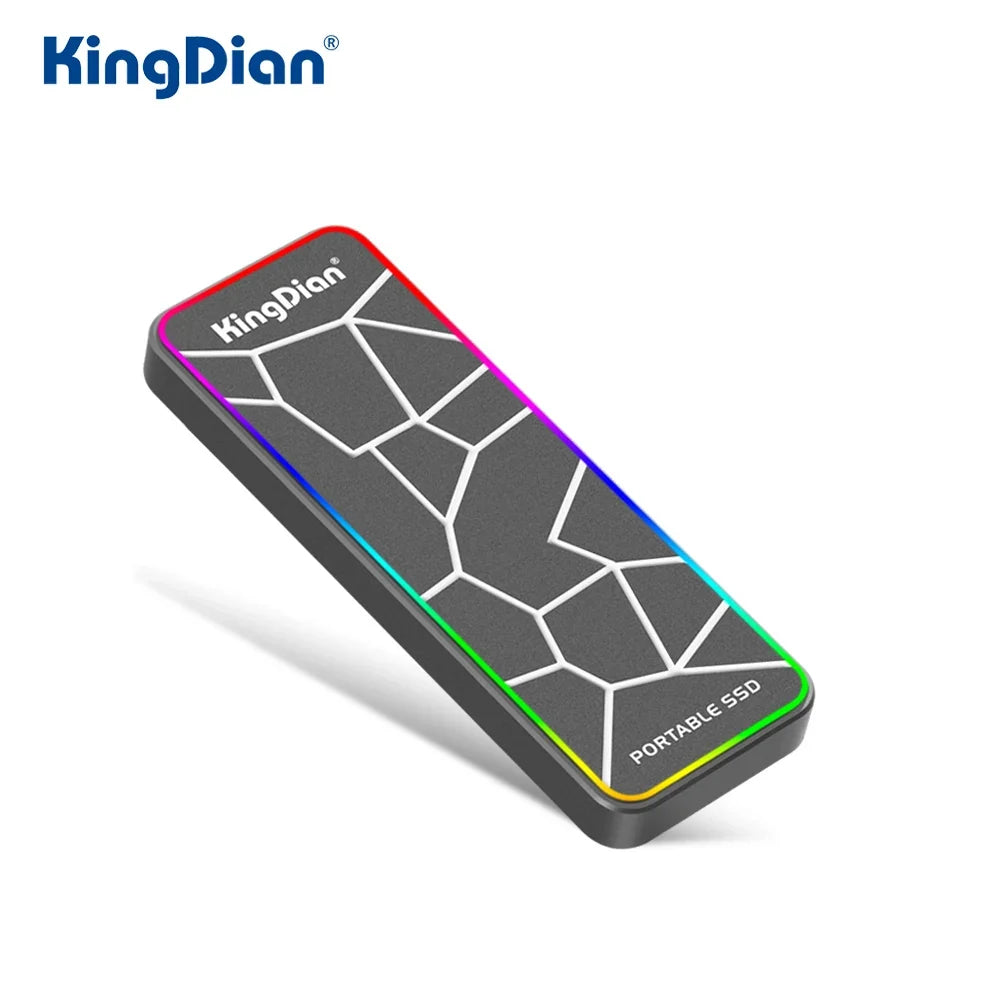 KingDian M.2 External SSD, USB 3.0 Portable Solid State Drive