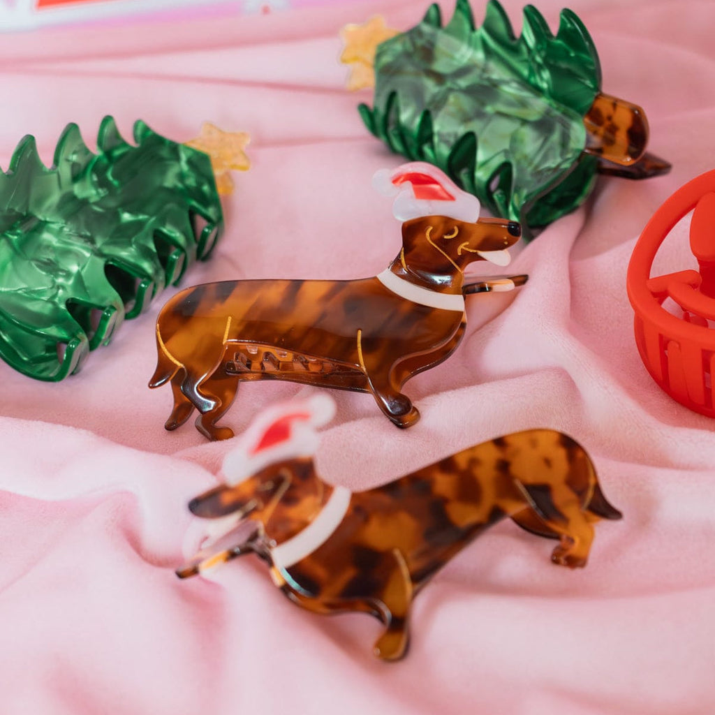 Santa Paws dog hair claw clip