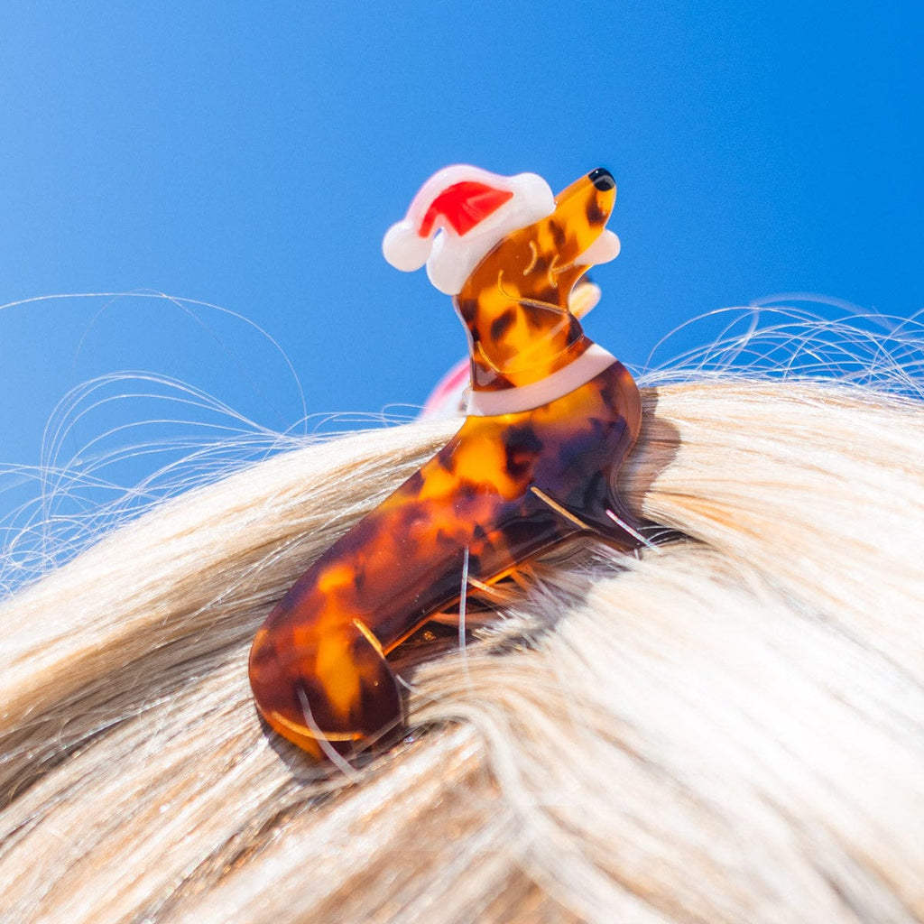 Santa Paws dog hair claw clip
