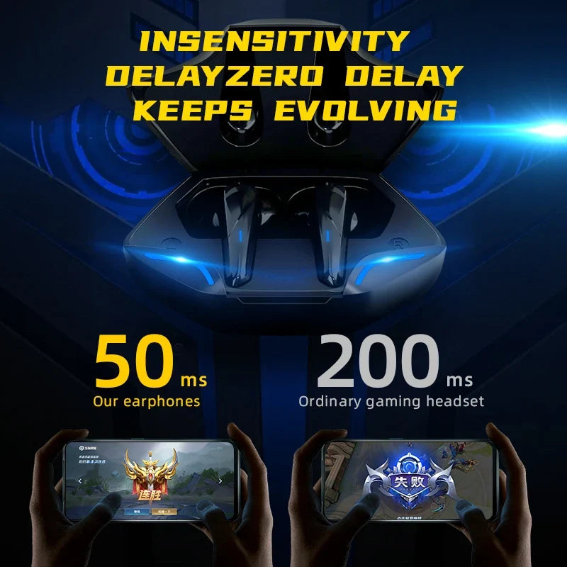 X15 Low-Latency Bluetooth Gaming Earbuds with Mic