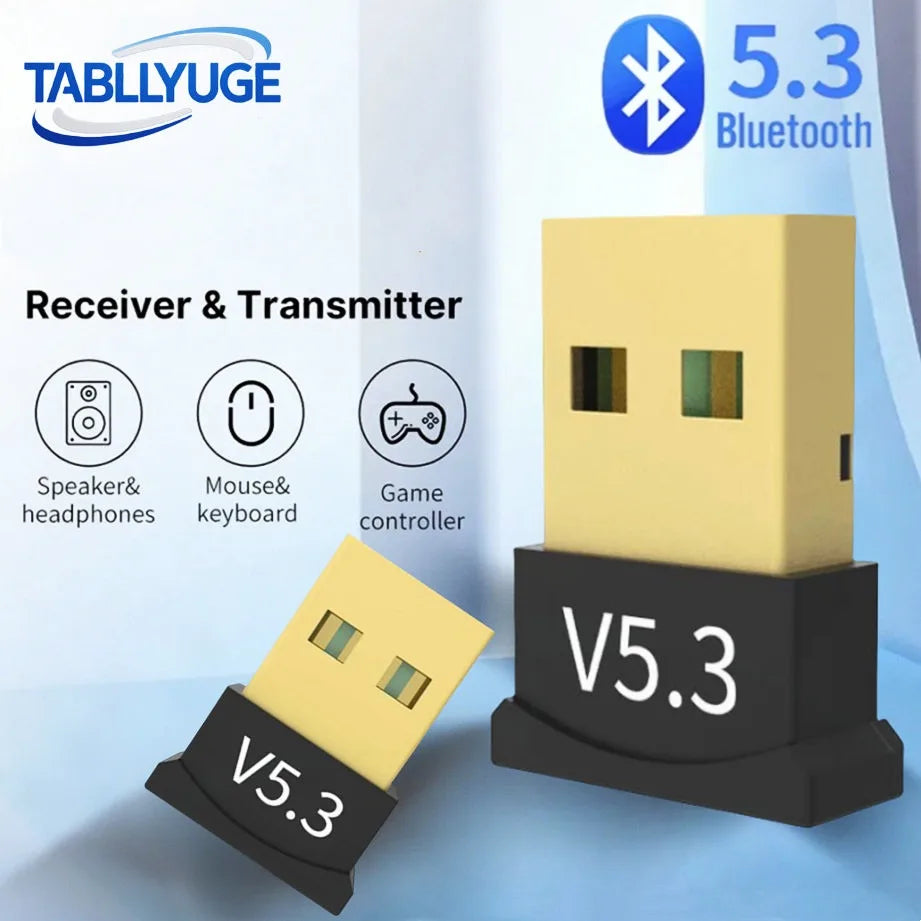 USB Bluetooth 5.3 Adapter for PC and Laptop