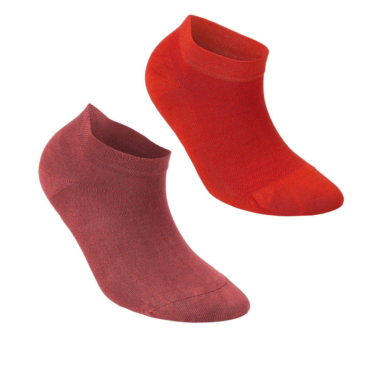 Women's bamboo ankle socks 8-pack gift box in warm neutrals