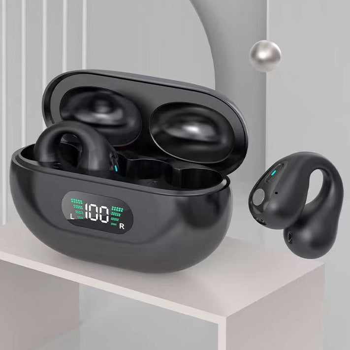 Ear-Clip Bluetooth 5.3 Wireless Earbuds with Touch Control