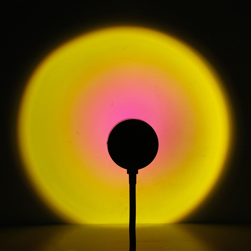 Sunset Projection Lamp – USB Ambient Light Projector for Bedroom