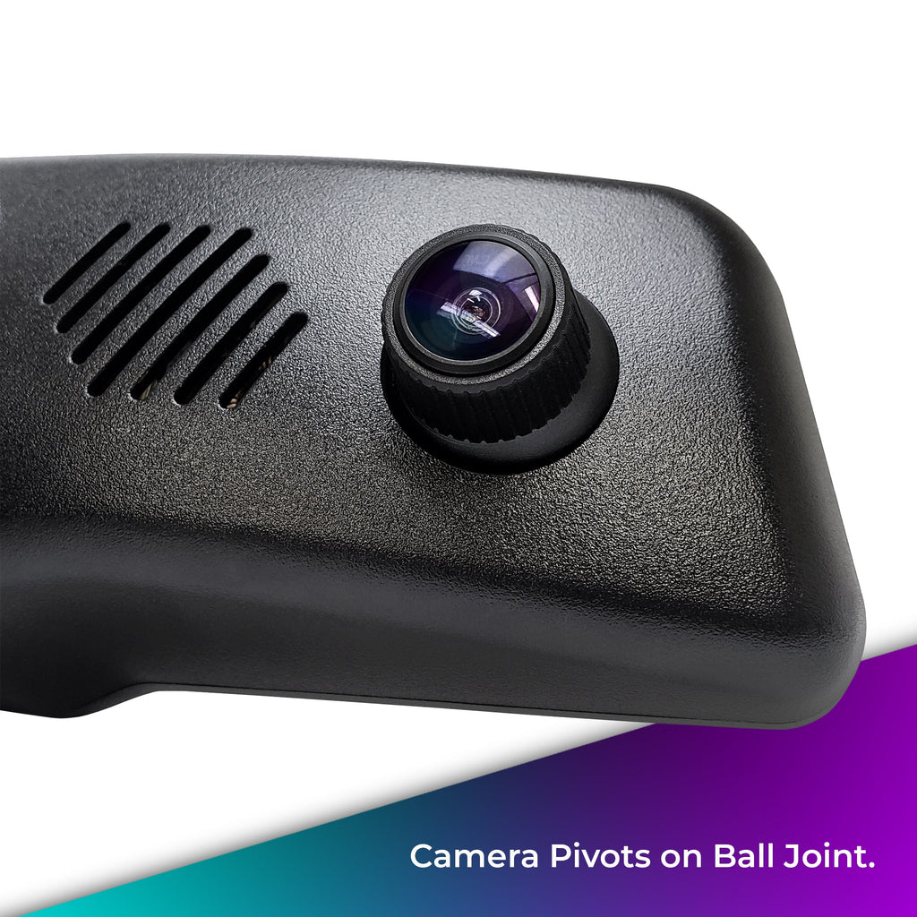 Master Tailgaters 10" Rear View Mirror Dash Cam with Backup Camera, 1080p, WiFi